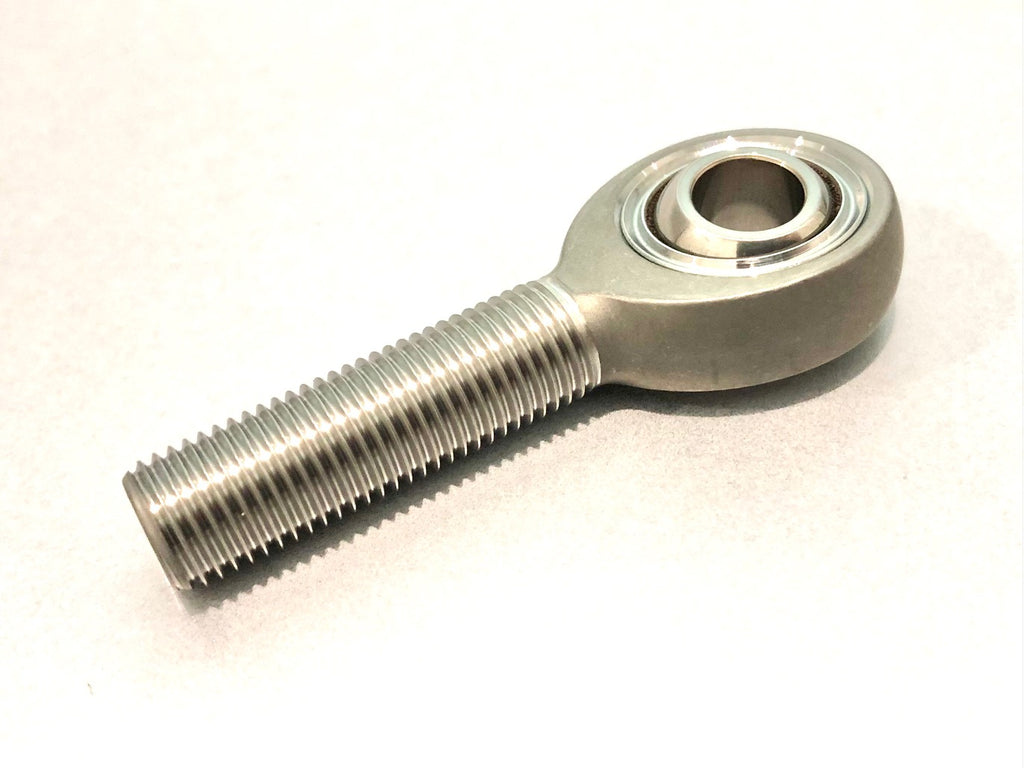 QA1 Heim Joint / Rod End - 3/4" X 3/4-16 Male Right-Hand Thread, Hard Plated Steel