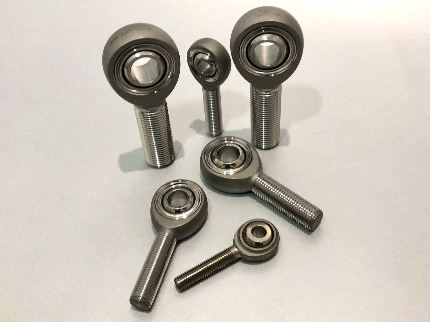 thumbnail image 2 of PBRacing 3/8 X 3/8-24 Male RH Rod Ends / Heim Joints – CMR-6 With Jam Nut (Set) 2 of 6
