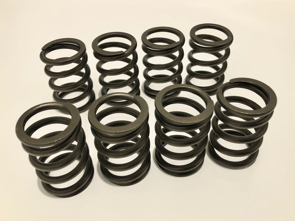 PS2001-8 Australian manufactured valve springs to suit Ford X/Flow OHV Kent engines. Set of 8.